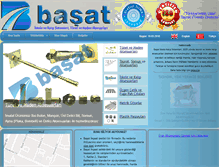 Tablet Screenshot of basatinsaat.com